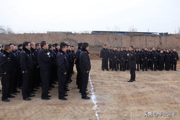 富平县公安局举行2019年实弹射击训练考核活动
