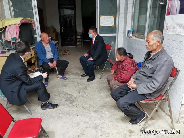 富平法院淡村法庭：入户调解暖人心 法治扶贫再发力（图）