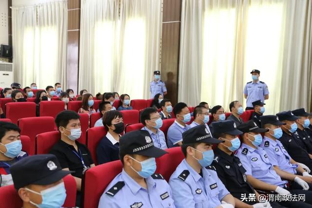 富平县检察院出庭支持公诉一起恶势力犯罪团伙案