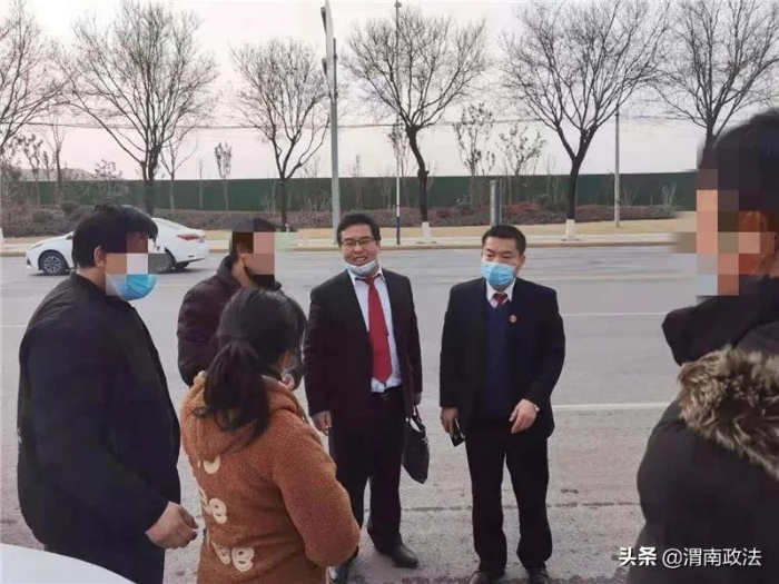 力量与关怀并存 正义与温度双赢——富平法院执行局快速执结一起离婚纠纷案件（图）