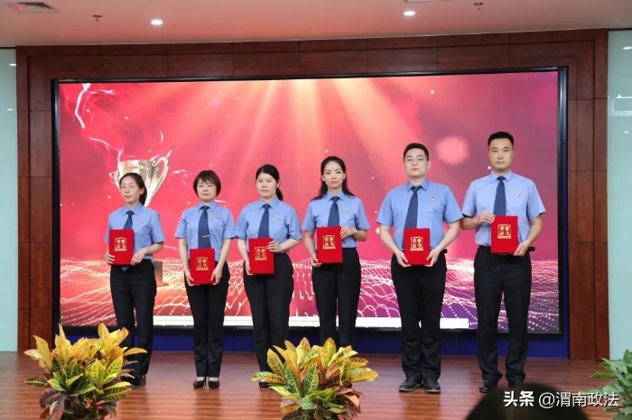 富平县人民检察院举行“喜迎二十大、忠诚保平安”主题演讲比赛活动（图）